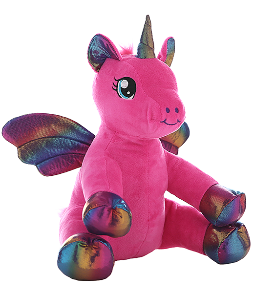 "Nova" the Pink-Winged Unicorn