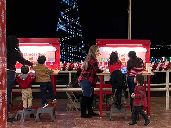 Santa Craft Workshop make your own Ornament